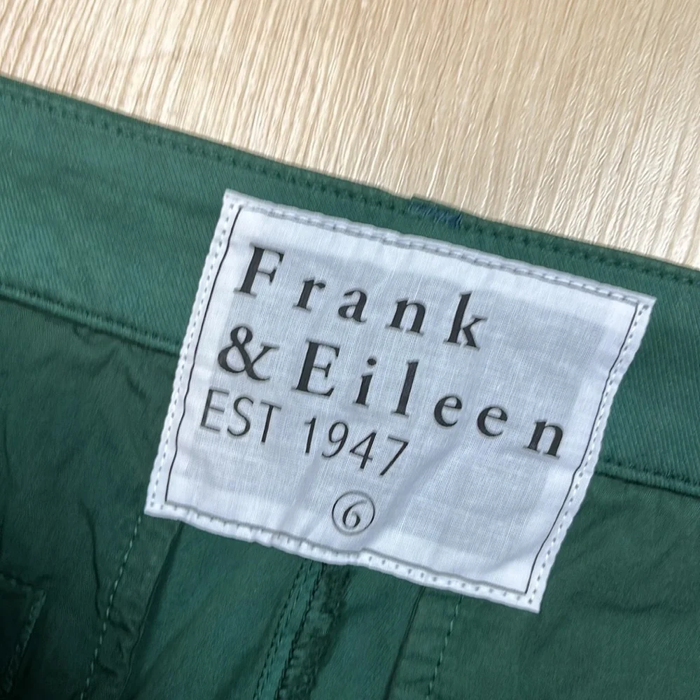 NEW! Frank & eileen Wicklow Stretch Cotton Chino Pants, SIZE 6 1209_8